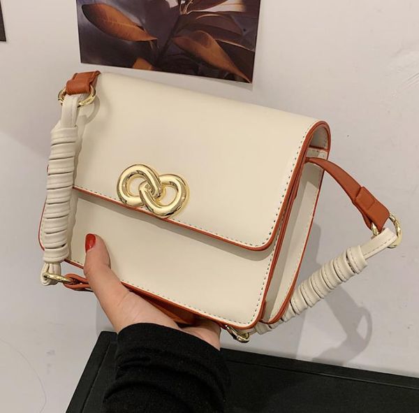

simple autumn/winter fashion one-shoulder women's bag messenger flap bags