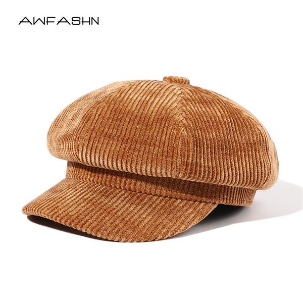 

stingy brim hats 2021 autumn/winter women's hat artist temperament octagonal fashion retro solid color wild girl british style beret, Blue;gray