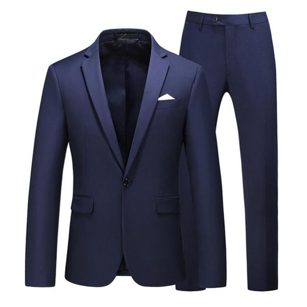 

men's suits & blazers mens suit blazer jacket pants candy colors slim fit formal business work wedding stage tuxedo groomsman costume h, White;black