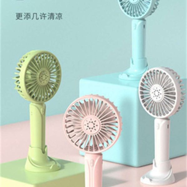 

fans mini portable fan no leaf hanging neck pocket charging gift