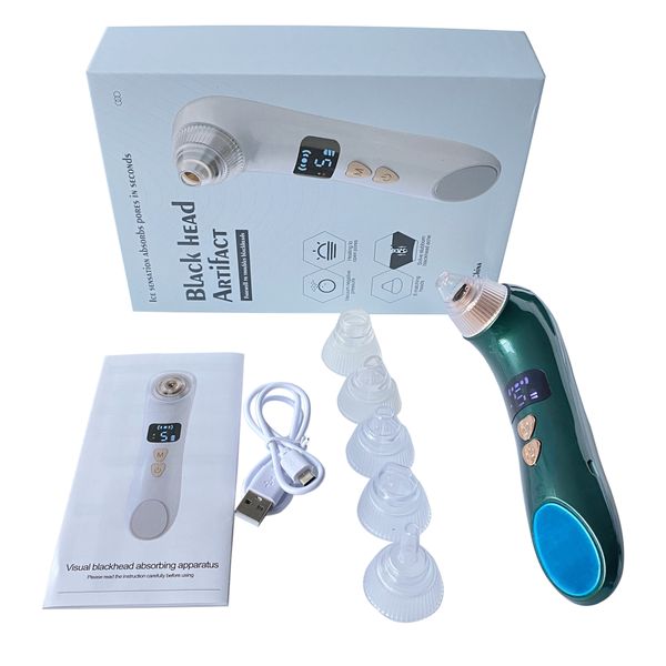 

visualblackheadremoverporevacuumfacecleanerelectricacnecomedoneextractorskinsuctiontoolkitfacialtreatment raben