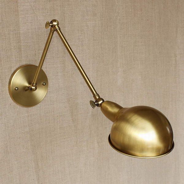 

wall lamp swing arm sconce lamps with long industrial e27 ac 110v 220v for workroom bathroom bedroom coffee vanity lights