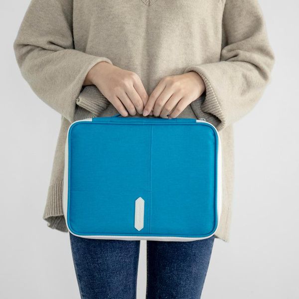 

briefcases men women waterproof travel document storage bag electronic article organizer mobile phone ipad digital certificate accessories