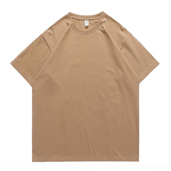 

qel1 2021 summer t-shirts)guochao 240g pure white t-wo cotton 2021 summerguochao 240g pure white t-women's t-shirt cotton men's, White;black