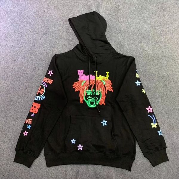 

hoodies 20ss hip-hop men women hoodies thick pirate ship trippie redd merch trippieland sweatshirts, Black
