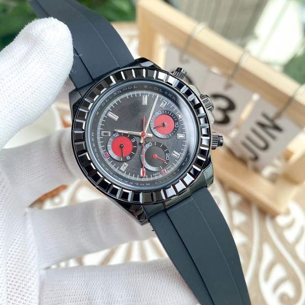 

fashion men's mechanical watch automatic movement imported ceramic ring original folding buckle rubber belt mens wristwatches, Slivery;brown