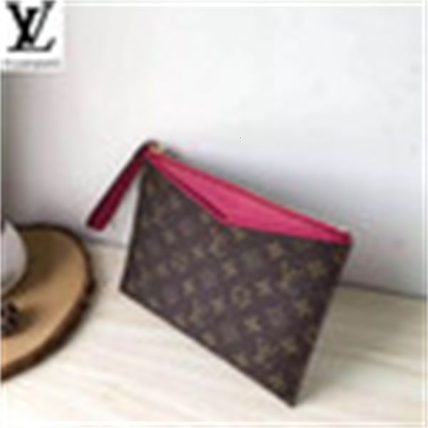 

compact handbag brand flower designer wallet luxury clutches old guu3 female m60608 long rose chain wallets red purse handbag evening ke
