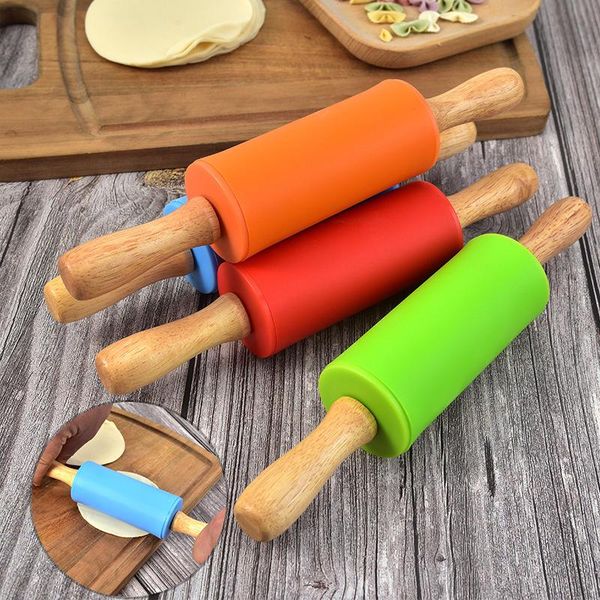 

rolling pins & pastry boards silicone stick dumpling pin non flour kitchen stuff baking tool pizza tools