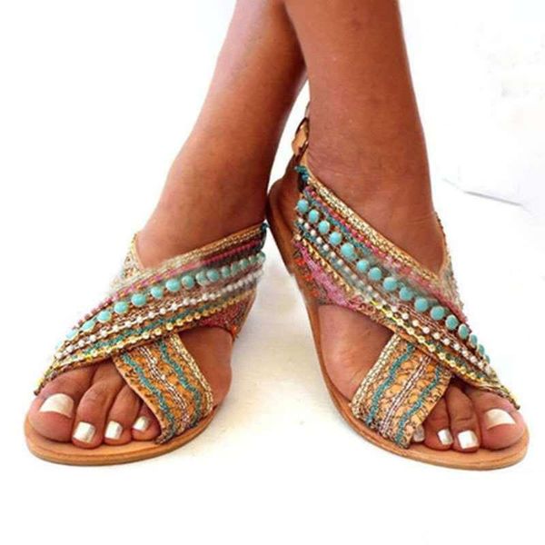

sandals women's 2021 summer female slippers flat woman peep-toe comfort slip-on sandalias casual shoes mujer slingback, Black