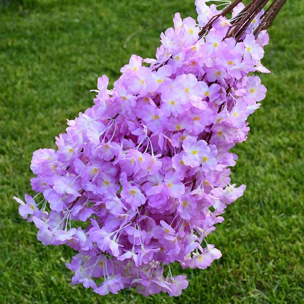 

simulation of multi-layered cherry blossom branches encrypted 4 wedding decoration arches flower arrangement decorative flowers & wreaths