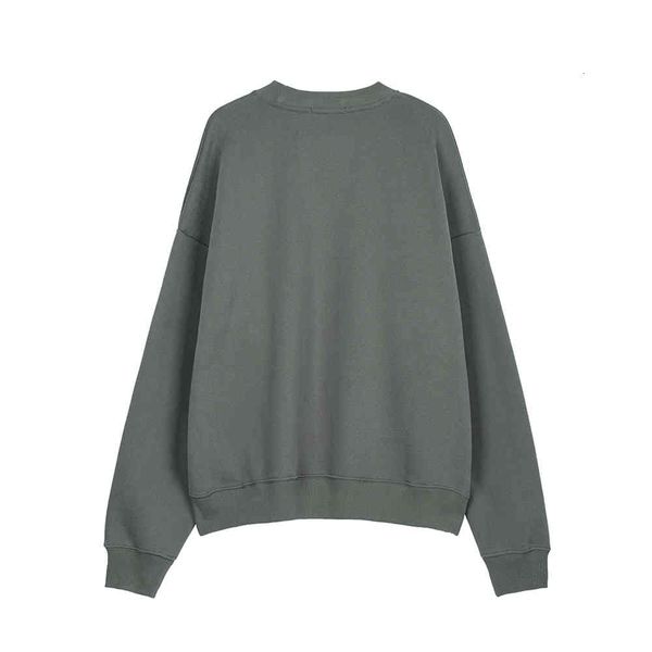 

2021 quality kanyewest season 6 pullover high street oversize kanye crewneck men women 100% cotton sweatshirt, Black