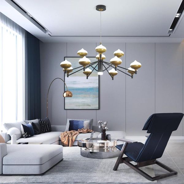 

chandeliers nordic stone industrial design art lustres bathroom fixture led wall moon lamp lamparas de techo avizeler ventilador