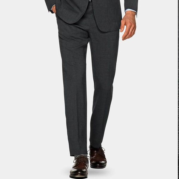 

brand men's business pants, Black