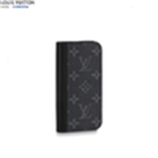 

designer luxury m68694 iphone x/xs folio men real leather long wallet chain wallets compact purse clutches evening key card brand holders, Red;black