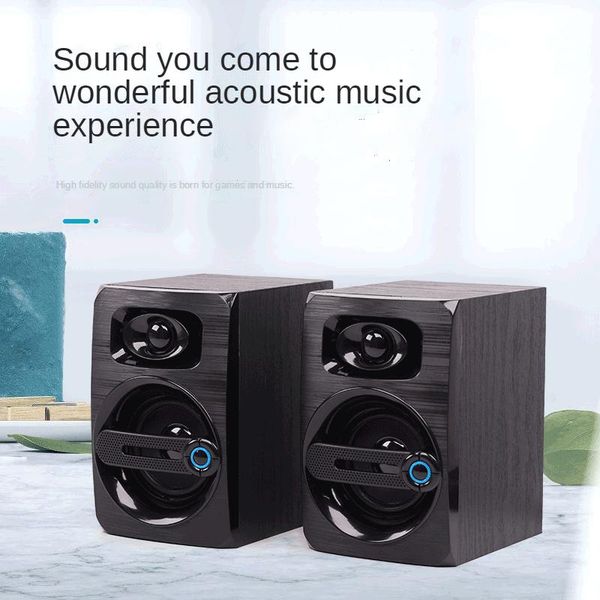 

portable speakers wood 2.0 multimedia deskusb active laptop