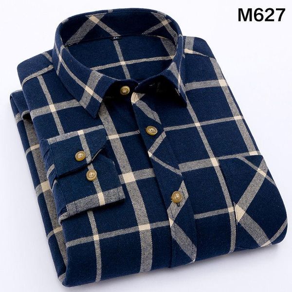 

men's casual shirts 2021 fashion long-sleeved plaid shirtmen's, White;black