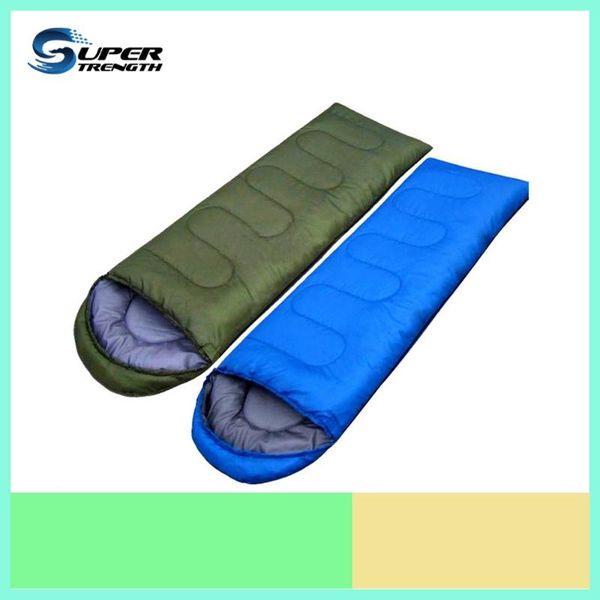 

sleeping bags supply envelope bag with hood leisure in spring summer and autumn camping outdoor cotton