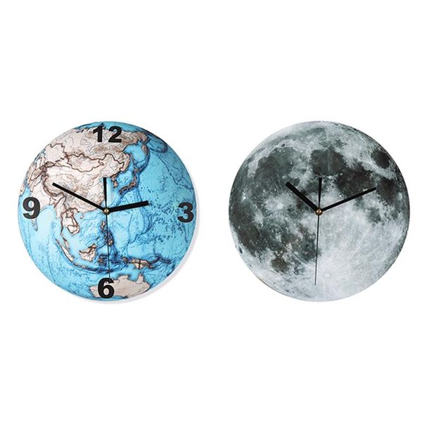 

wall clocks creative glowing clock acrylic luminous hanging home living room bedroom decor