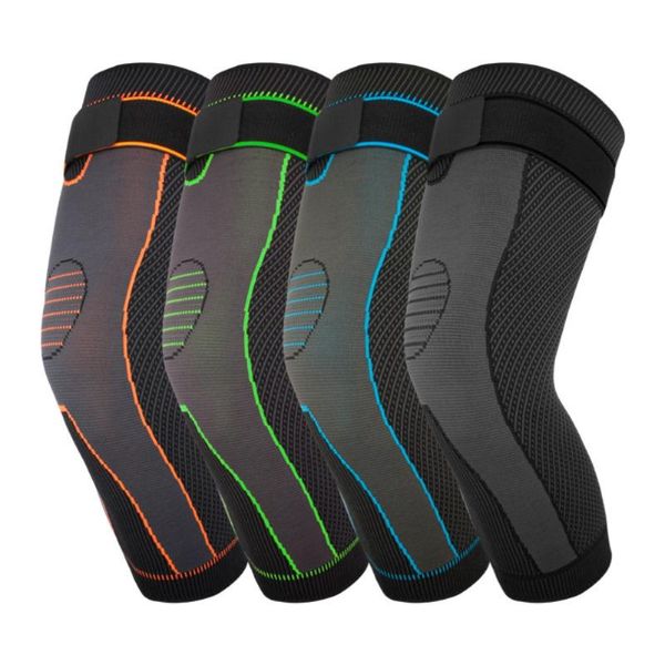 

elbow & knee pads 1pc pad sleeve thermal compression leg support protector for baseball basketball soccer running gear, Black;gray