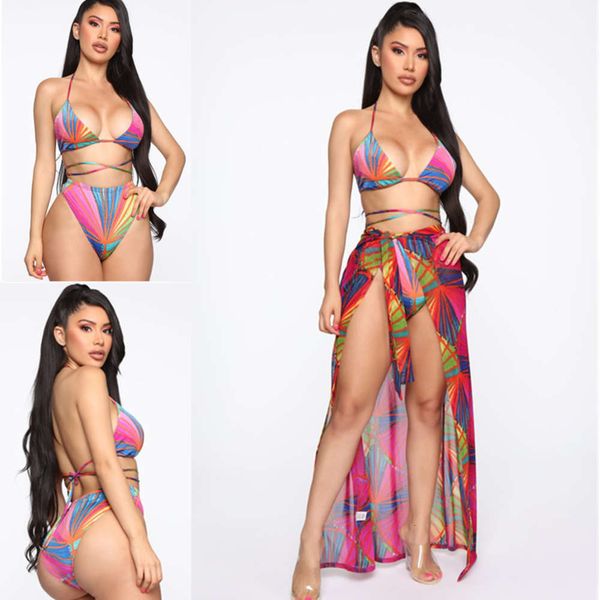 

ms swimsuit strange design and color printing belt waisha bikini swimsuit factory 2103, White;black