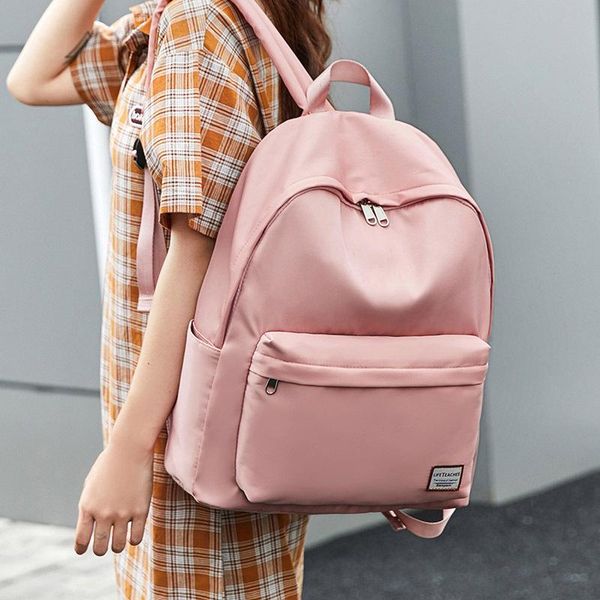 

backpack the middle school students schoolbag female high wind pupils simple junior