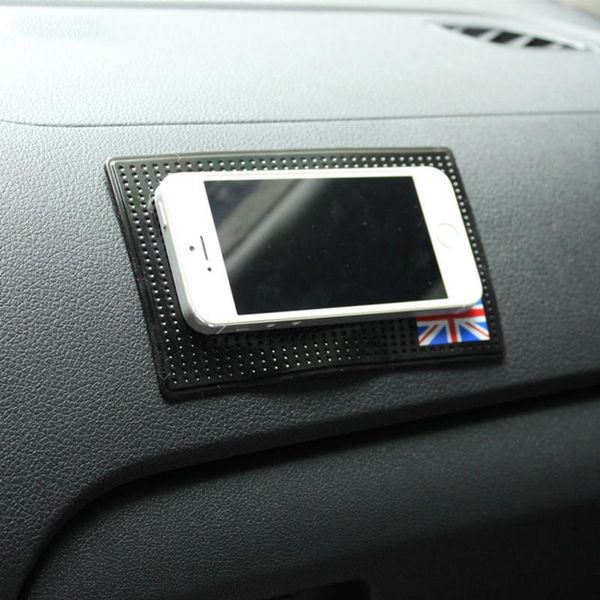 

anti-slip mats 1pc uk flag silica gel magic dashboard sticky pad non slip dvr gps mat for mini cooper jcw one car styling accessories