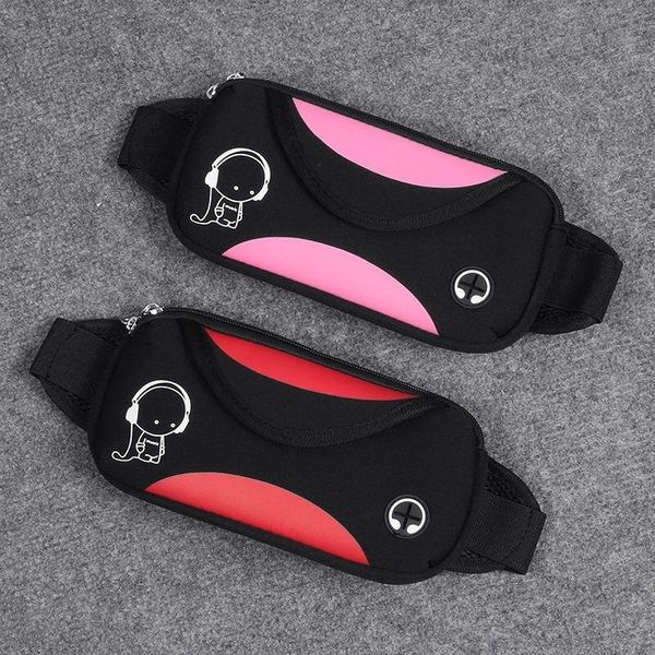 

sports waist bag, female mobile phone multi-function running fitness equipment belt, outdoor leisure waterproof bag bags