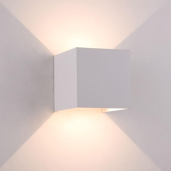 

wall lamp square modern lights creative light angle adjustable led bedroom staircase lighting waterfool sconce lamps