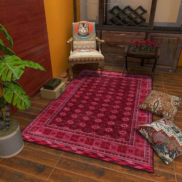 

carpets retro morocco ethnic home decor big for living room bedroom area rug vintage carpet mat non-slip absorbent persian large