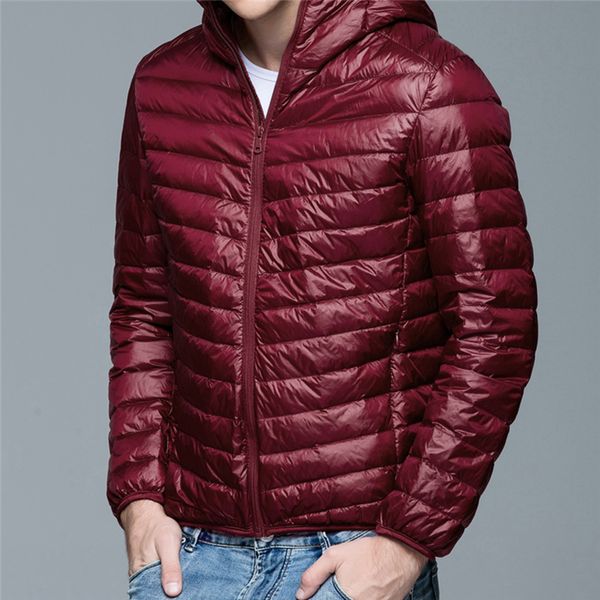 

men's duck down et, super light coat, casual, warm, 3xl, 4xl paka, autumn and winter, Black
