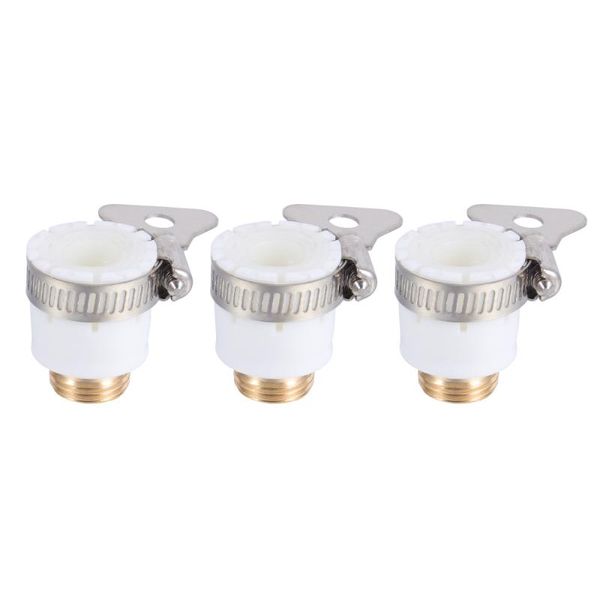 

universal adapter with clamp garden hose repair accessory kitchen faucets