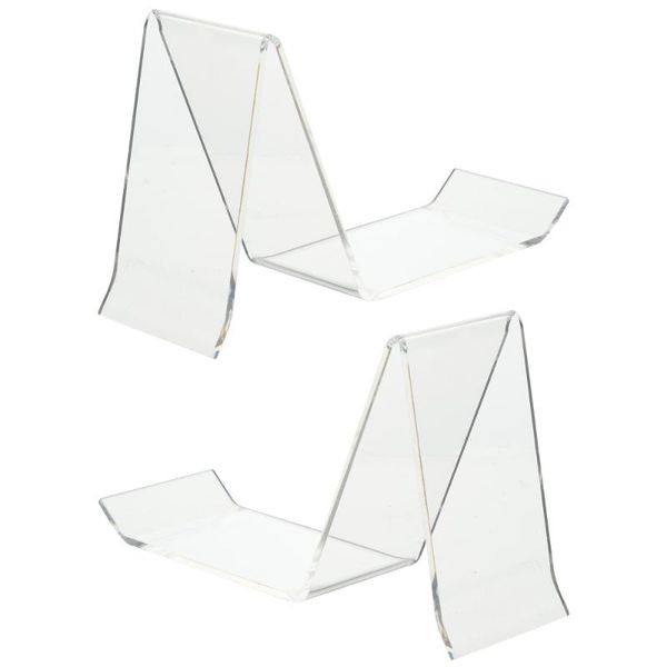 

novelty items 2pcs acrylic shoe display racks sandal stand for retail shop shopping center