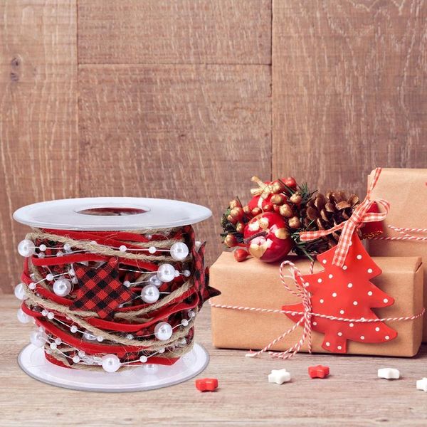 

christmas decorations star ribbon bead chain holiday diy craft gift wrap home decor tree box packing supplies