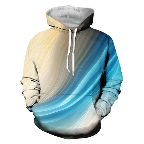 

men's hoodies & sweatshirts 2021 3d printing style men fashionable with planet print men's funny hooded oversized s-7xl, Black