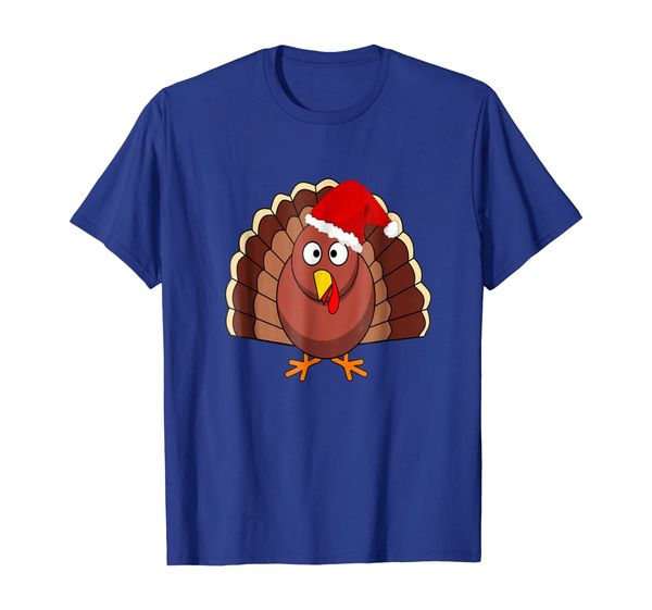 

Funny gift shirt: Turkey wearing a santa hat t-shirt, Mainly pictures