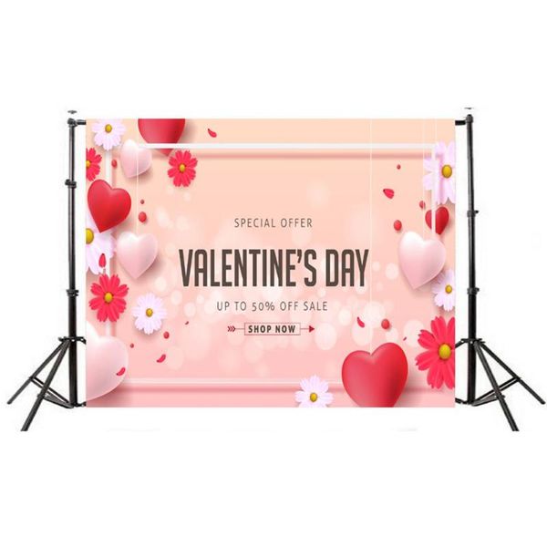 

party decoration wall studio valentines background prop screen po backdrop non-fading table art cloth decorative accessories