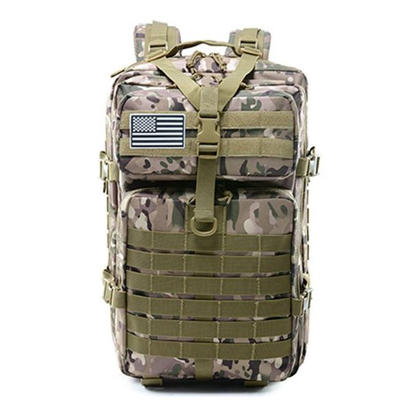 

backpack outdoor 45l sports large capacity waterproof nylon for men women