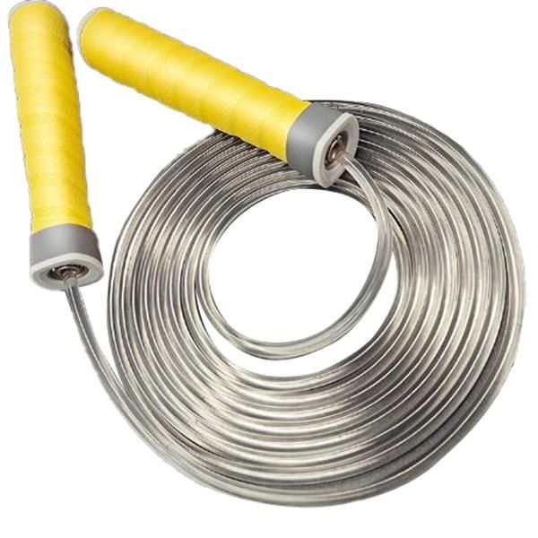 

jump ropes hand gel skipping rope adjustable speed fitness training home children bamboo bearing fat burning sports yellow