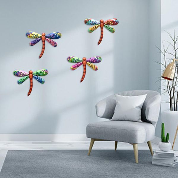 

decorative objects & figurines gift balcony living room home metal dragonfly outdoor garden iron art wall decor bedroom patio backyard hangi