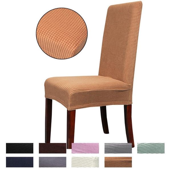 

chair covers elastic corn half cover thickened dining spandex stretch