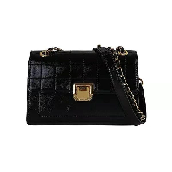 

2021 women luxury designer bags crossbody purse wholesale price genuine leather shoulder flap handbag versatile girl chain bag mini square h