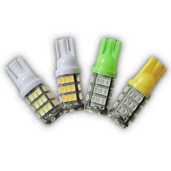 

emergency lights 100pcs/lot car led t10 42 smd leds light bulbs w5w 194 1206/3020 42smd 42led cold white color side interior bulb