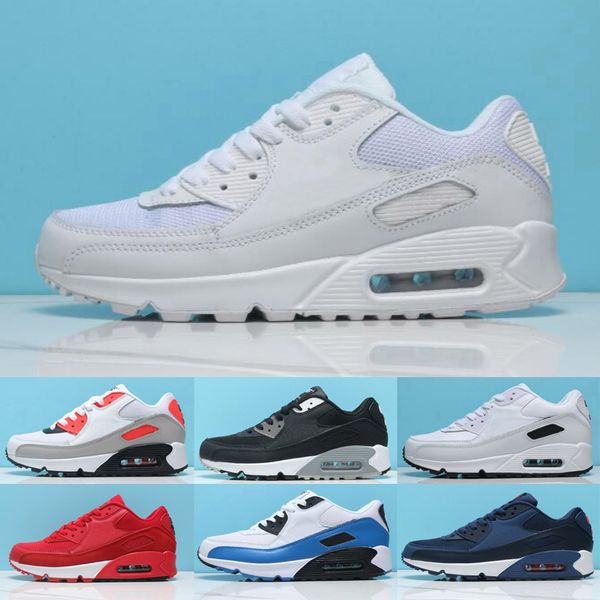 

max 90 designers airs men 90s runnings shoes sky blue women triples white red olive all black grey pink volt habanero sports trainers flair