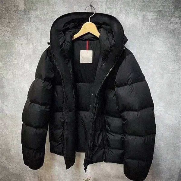 

21ss men's designer down jackets winter pure cotton women's jacket parka coat fashion outdoor windbreaker couple thick warm coats, Black