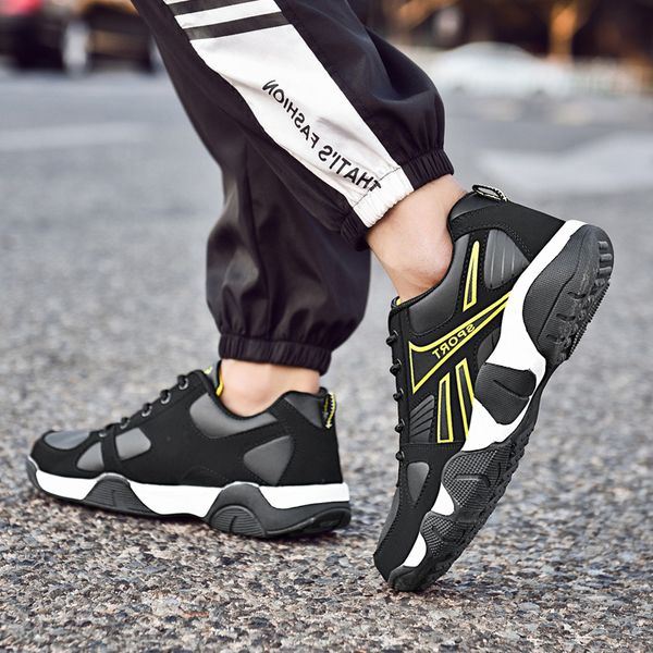 

women mens fashion leahther 2021 running shoes black white blue red yellow gray sport trainers sneakers size 36-45 code: 68-1836707772