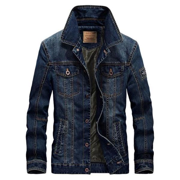 

men's jackets denim jeans jacket men spring autumn casual solid ripped retro cowboy coats plus size 6xl bomber windbreaker streetwear, Black;brown