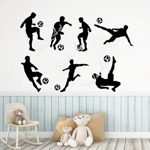 

wall stickers funny football decals for kids rooms decoration art decal