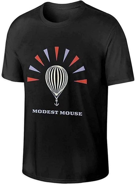 

modest mouse men's t-shirt stylish running short sleeve tee t-shirts, White;black