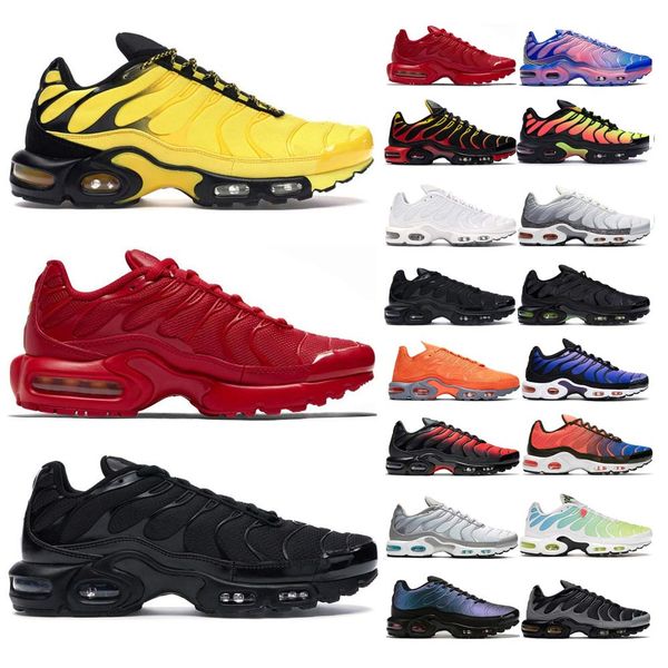 

tn plus mens running shoes triple black white aqua silver atlanta volt glow blue pink crater future orange fuchsia men trainers sports sneak