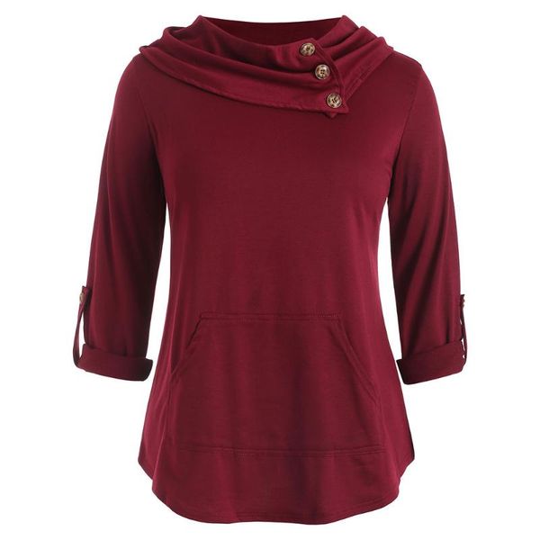 

women's hoodies & sweatshirts langstar plus size fashion loose sweatshirt pullover women autumn casual femmes youth female creative, Black